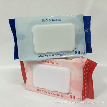 Easy Economic Tissue with Baby Clean Wet Wipes